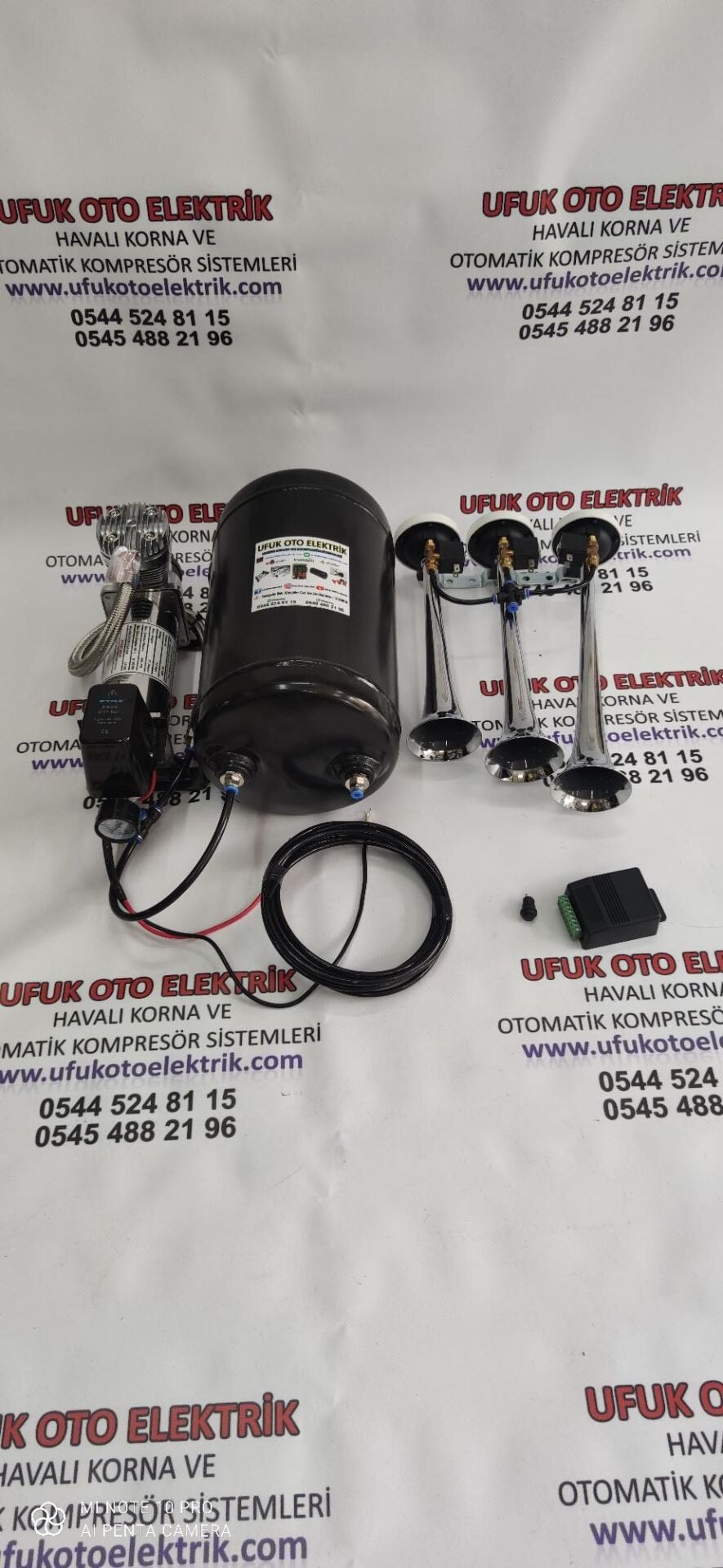 Nuri Alco 4 Melodili Otomatik Kompresörlü Set