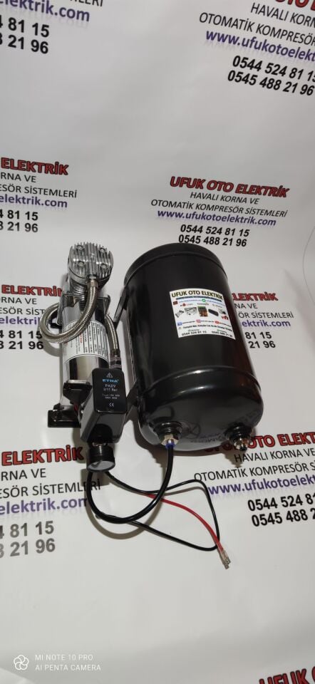 10 Lt Otomatik Kompresör Seti