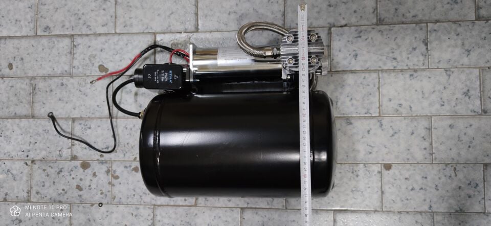 10 Lt Otomatik Kompresör Seti